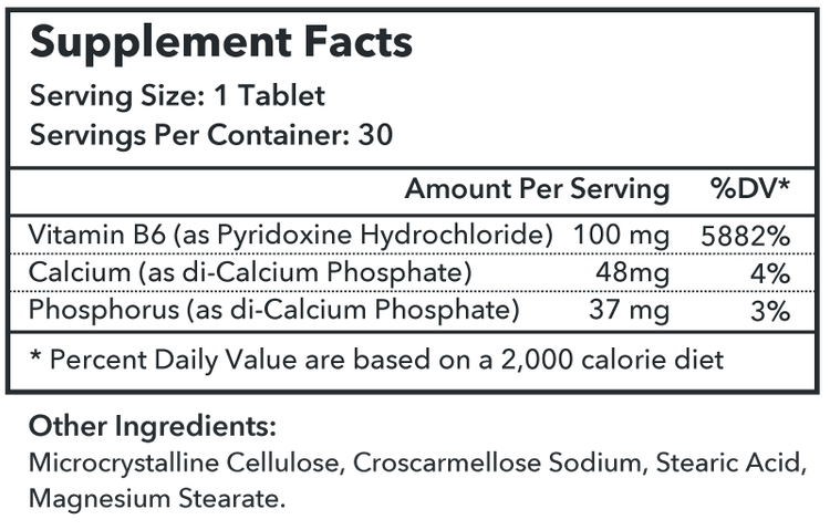BIO-VIT B6 (100MG)
