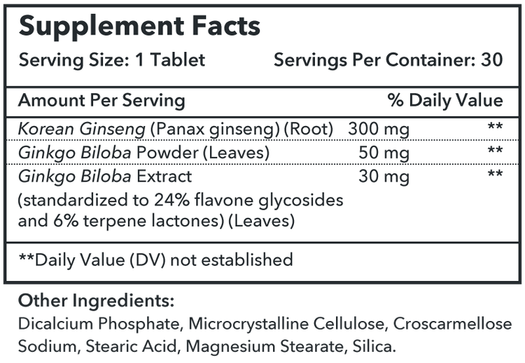 Ginseng & Ginkgo